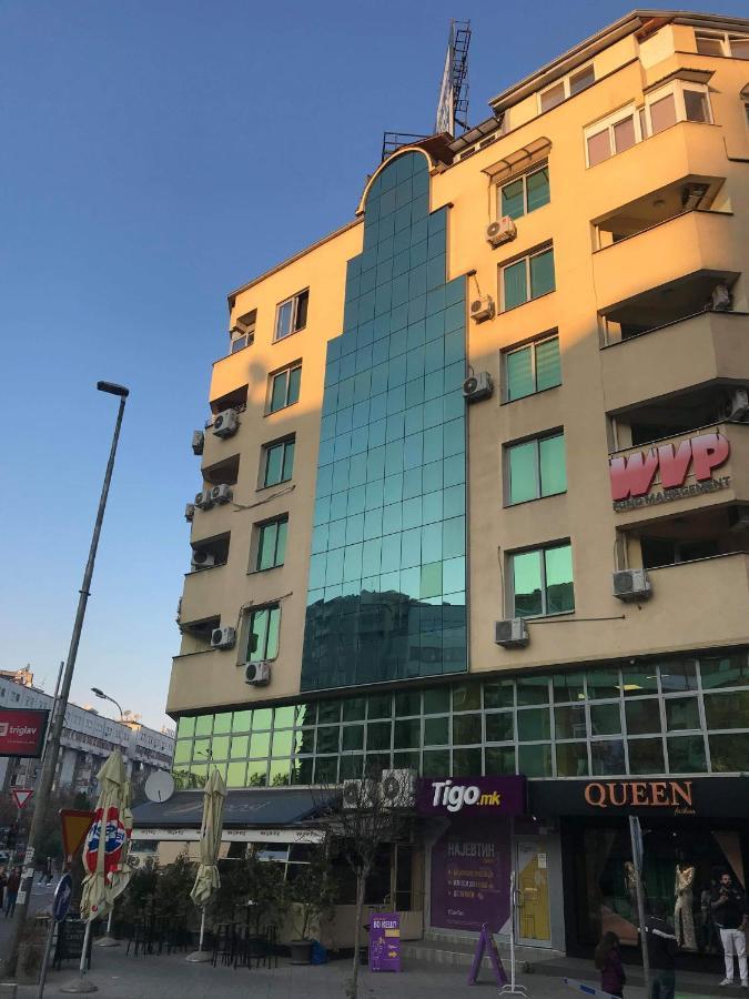 Skopje City Centar Apartment Near Marriott Eksteriør billede